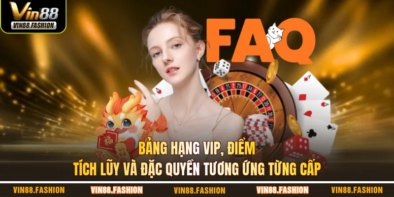 Bảng hạng VIP, điểm tích lũy và đặc quyền tương ứng từng cấp