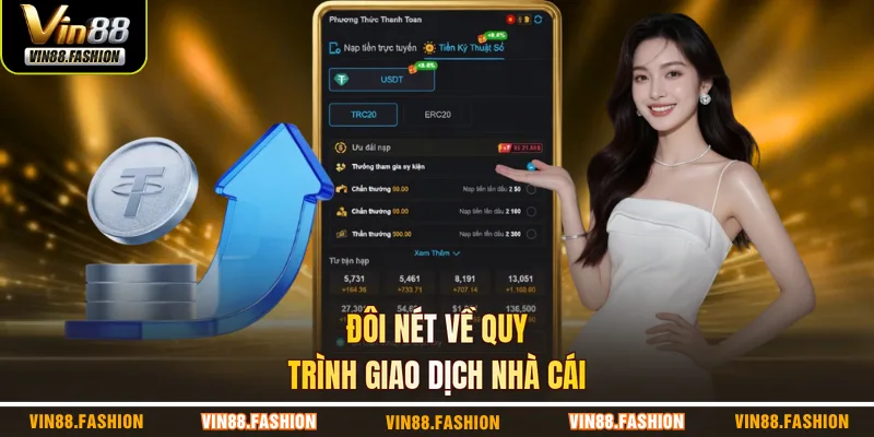 Đôi nét về quy trình giao dịch nhà cái